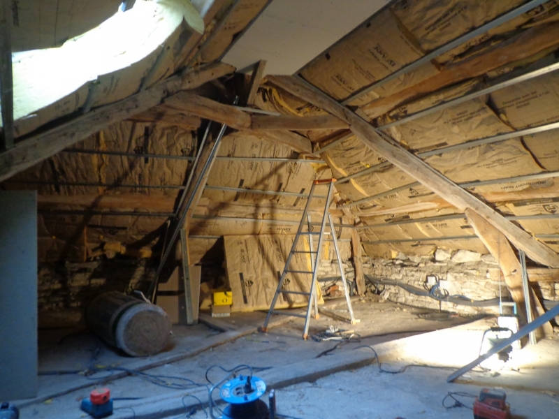 Isolation combles habitables en réno ou neuf